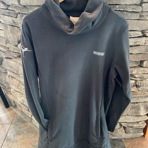 Columbia fleece tunic w cowel neck. Brand new!